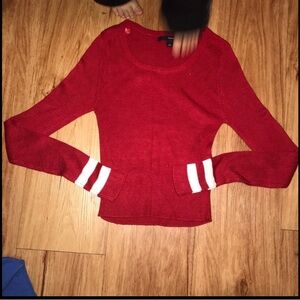 Tally Weijl designer Christmas sweater silky luxury knit,